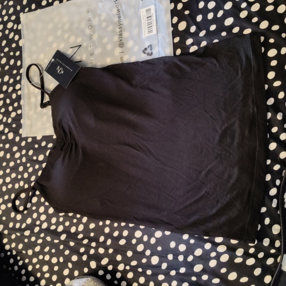 Klassy Network XS ruched brami black